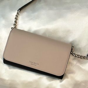 Kate Spade Crossbody Split Color Mini Purse (never used and discontinued)